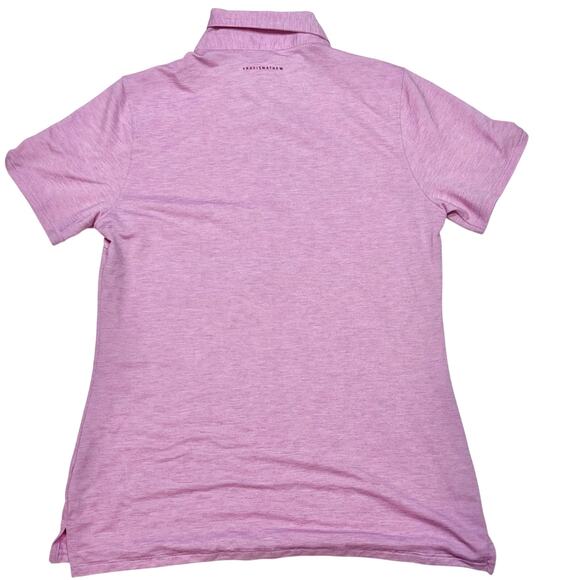 Travis Mathew Featherweight Active Golf Polo Women Small Pink New - Picture 2 of 5
